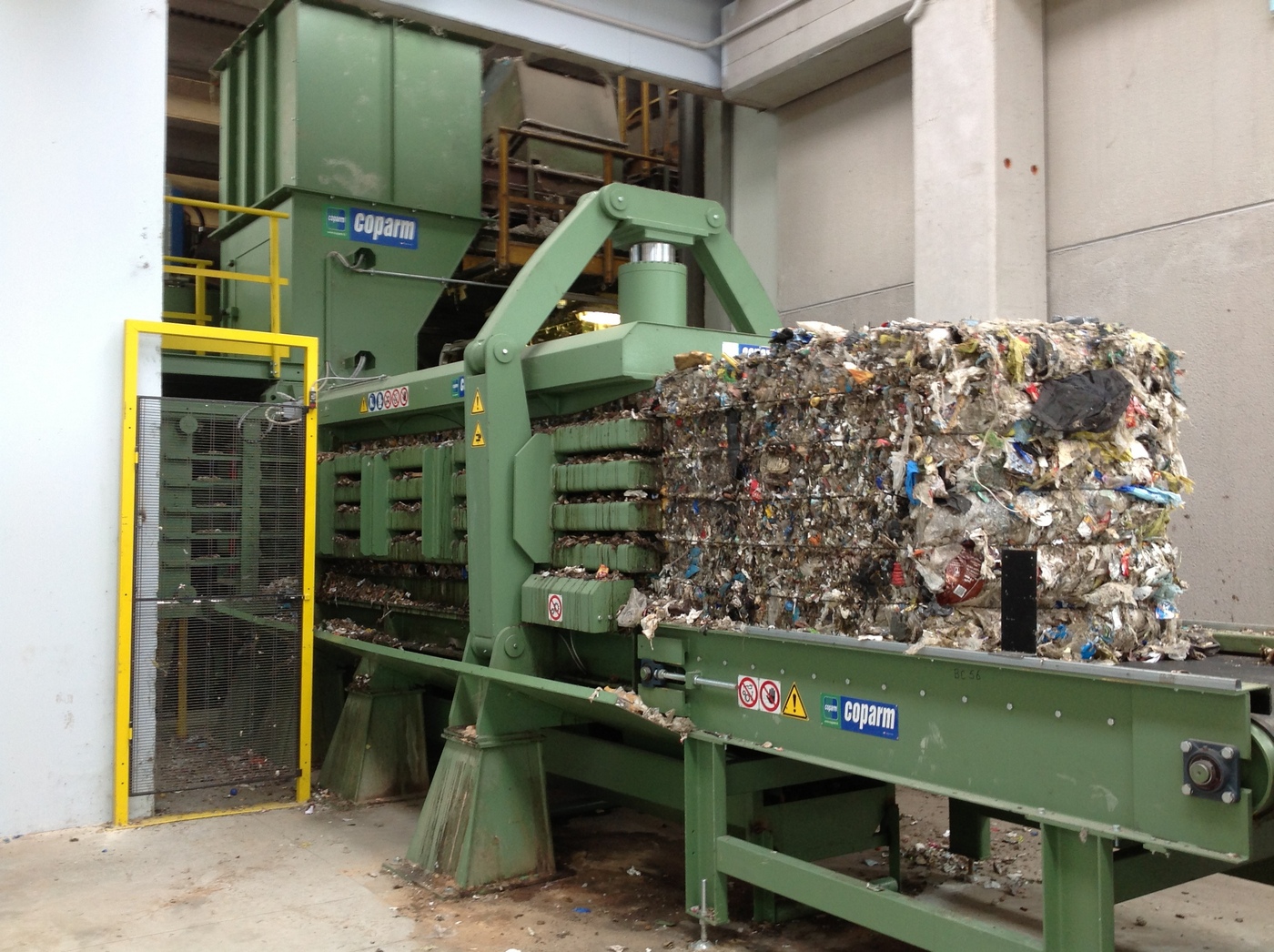 1T/H gaspillé le recyclage du papier carton presse à granulés